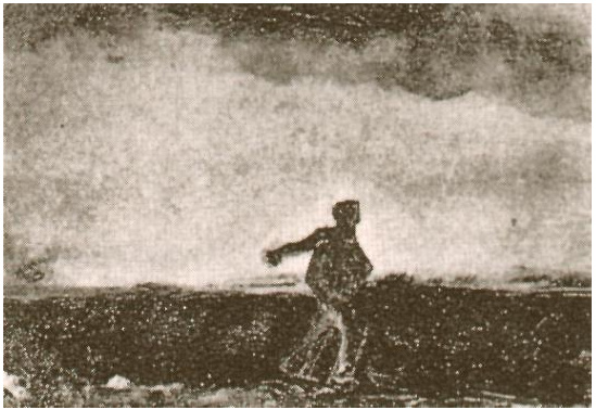 Vincent van Gogh's Sower (study), The Painting