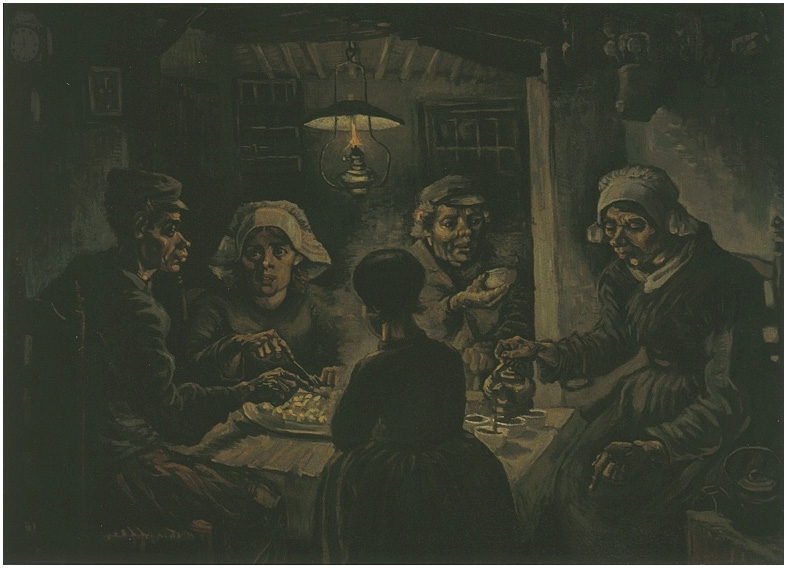 Van Gogh Painting The Potato Eaters