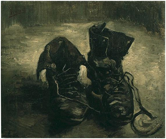 Vincent van Gogh's Pair of Shoes, A Painting