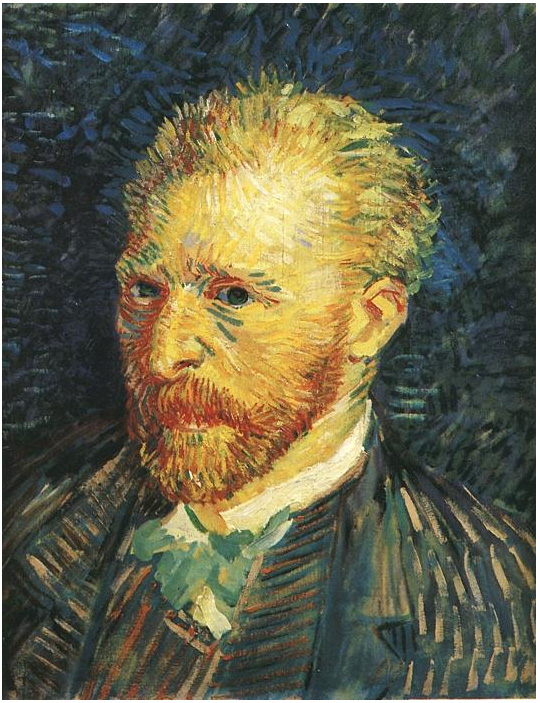 Vincent van Gogh Self-Portrait Painting Vincent van Gogh's Self-Portrait Painting