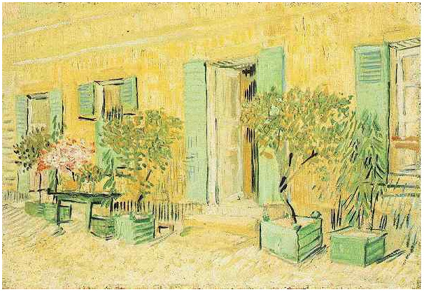 Vincent Van Gogh The Rispal Restaurant at Asnieres 1887 Wall Art Poster Print 