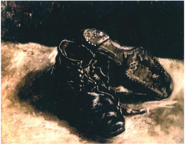 Vincent van Gogh's Pair of Shoes, A Painting