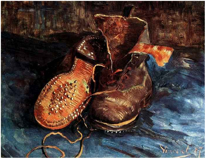 van gogh shoes painting price