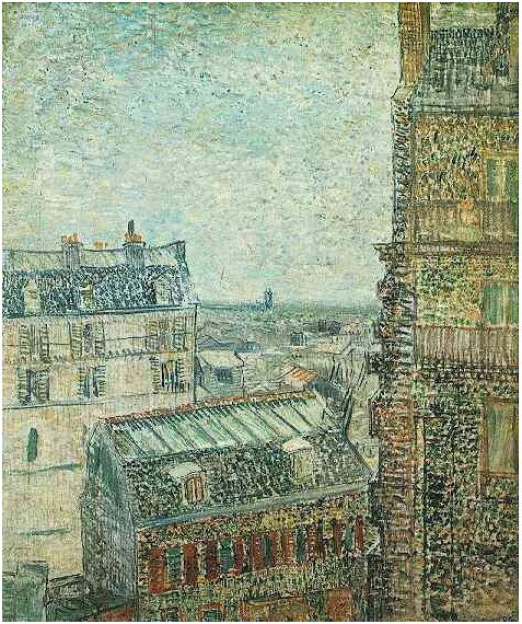 Van Gogh “View of Paris from Vincent’s Room” Art Poster Van Gogh “View of Paris from Vincent’s Room” Art Poster