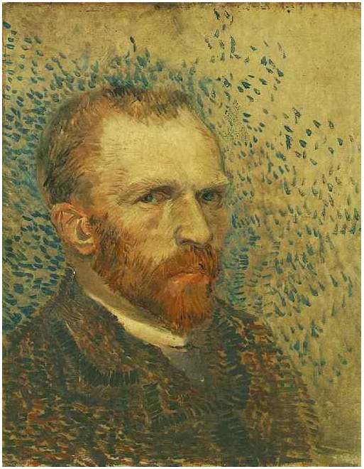 Self-Portrait Vincent Van Gogh - 2096 - Painting