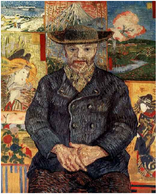 Van Gogh Painting Portrait of Père Tanguy