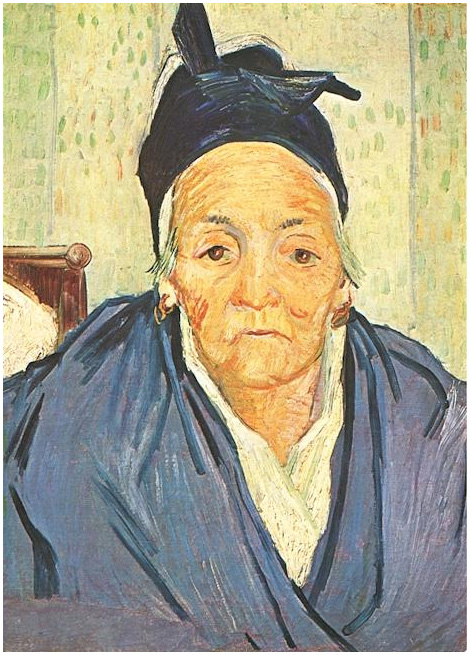 Vincent van Gogh's Old Woman of Arles, An Painting