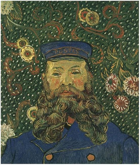 Vincent van Gogh Portrait of the Postman Joseph Roulin Painting Vincent van Gogh's Portrait of the Postman Joseph Roulin Painting