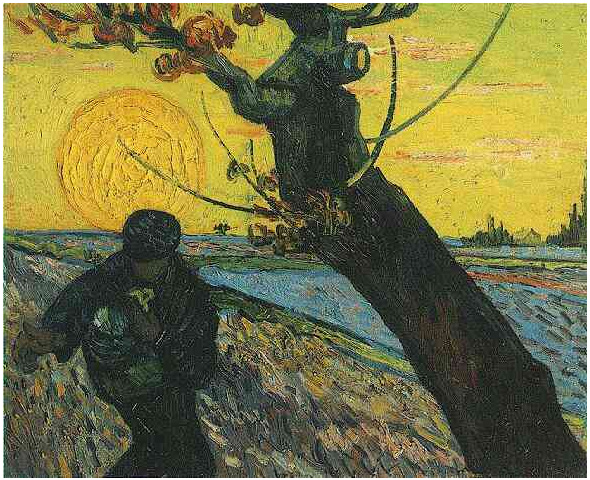 Vincent van Gogh's Sower, The Painting