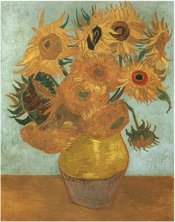 Vincent van Gogh's Still Life: Vase with Twelve Sunflowers Painting