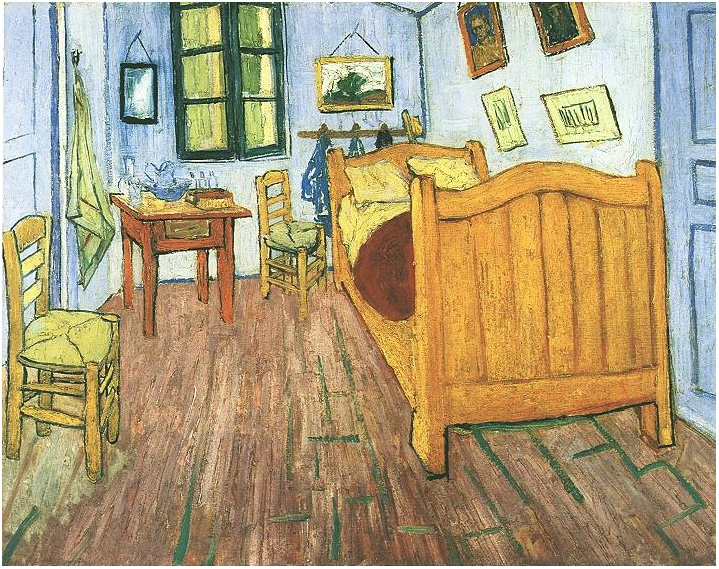 Quarto Vincent Vincent van Gogh em Arles Pintura