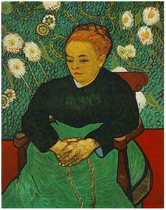 Van Gogh La Berceuse (Augustine Roulin)