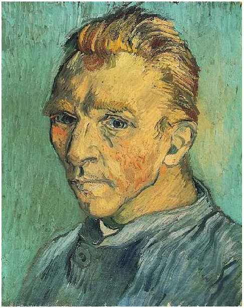 Self-Portrait Vincent Van Gogh - 2117 - Painting