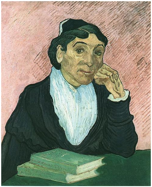 Van Gogh Painting L'Arlesienne (Madame Ginoux)