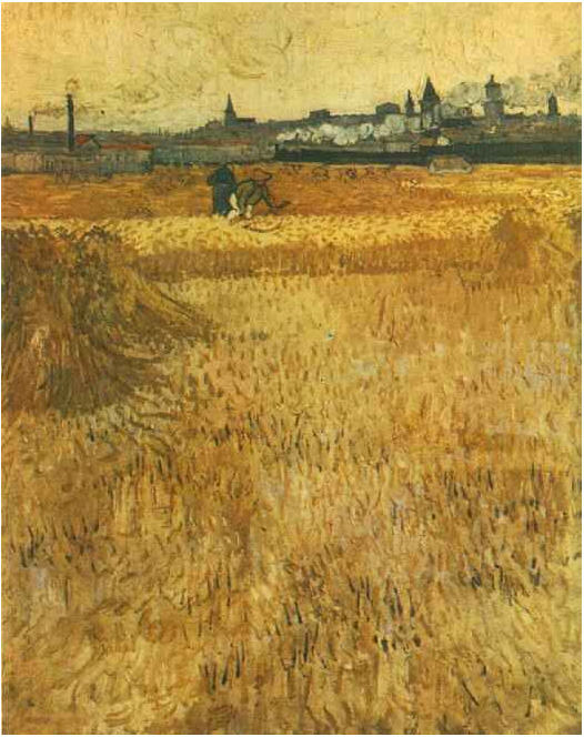 Arles View from the Wheat Fields