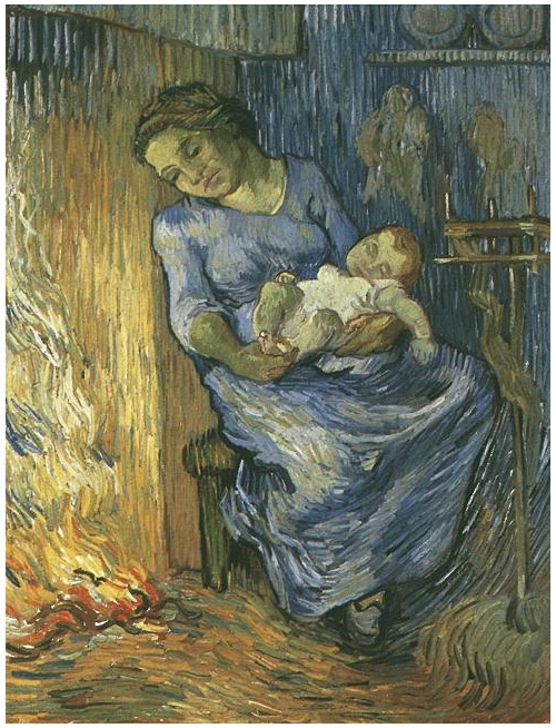 Vincent van Gogh's El hombre en alta mar (después de Demont-Breton) Painting