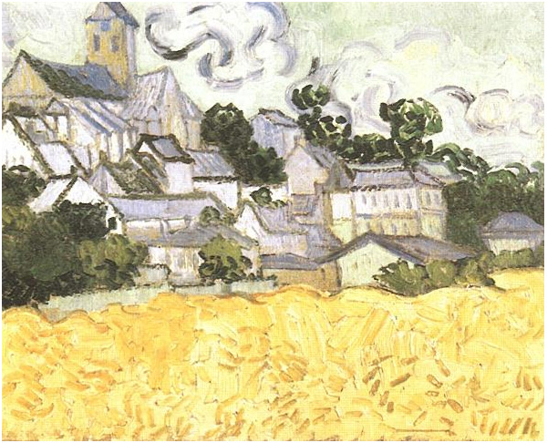 View of Auvers with Church