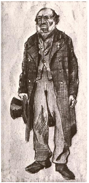 Man Holding Hat