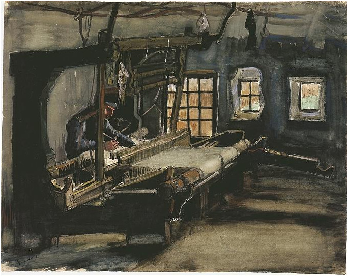 Vincent van Gogh Weaver Watercolor Vincent van Gogh's Weaver Watercolor