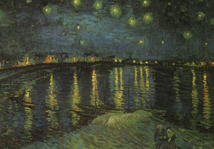 Starry Night Over the Rhone by van Gogh