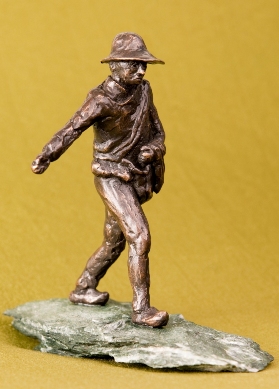 The Sower Bronze Left Side