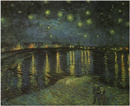 Vincent van Gogh Starry Night Over the Rhone