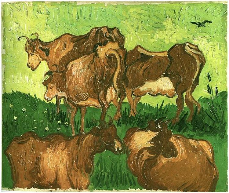 Cows (after Jordaens)