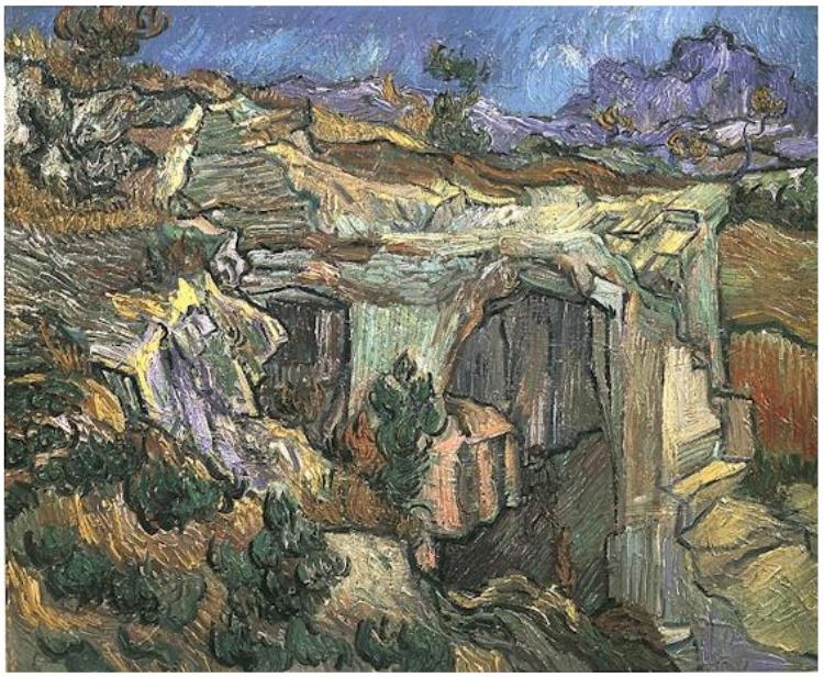 Entrance to a Quarry near Saint-Remy
