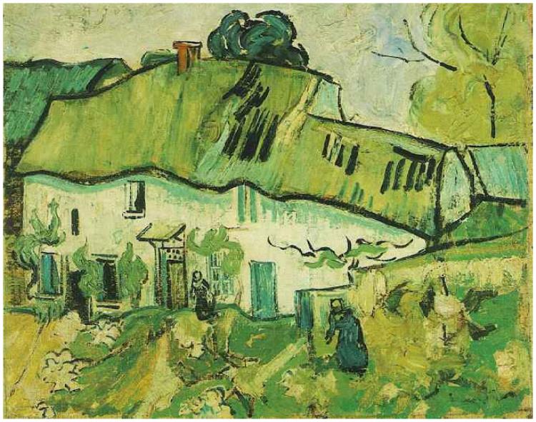 Farmhouse with Two Figures