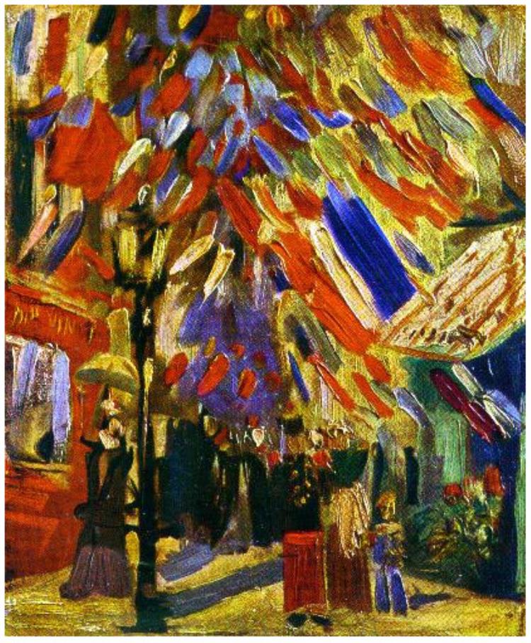 The Fourteenth of July Celebration in Paris