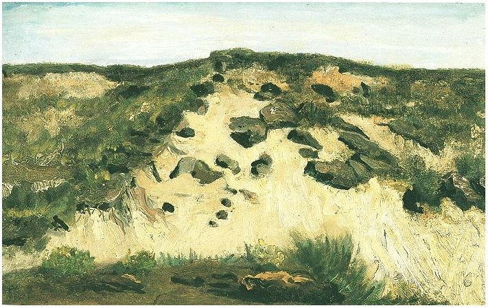 Vincent van Gogh Dunas Painting Vincent van Gogh's Dunas Painting