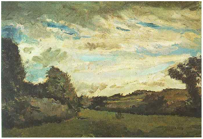 Vincent van Gogh Paisaje con dunas Painting Vincent van Gogh's Paisaje con dunas Painting