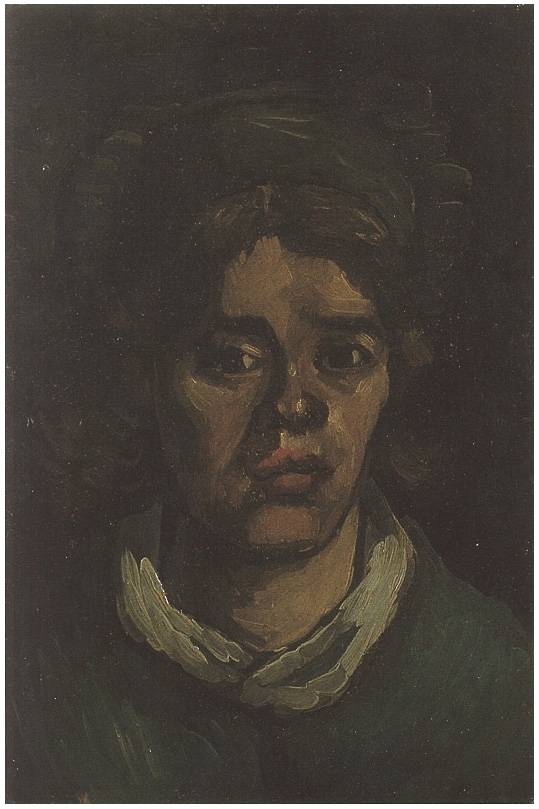 Vincent van Gogh Cabeza de una mujer Painting Vincent van Gogh's Cabeza de una mujer Painting