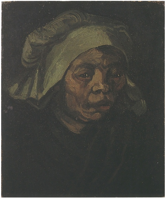 Vincent van Gogh's Head of a Woman Painting