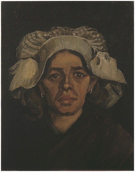 Vincent van Gogh Cabeza de una mujer Painting Vincent van Gogh's Cabeza de una mujer Painting