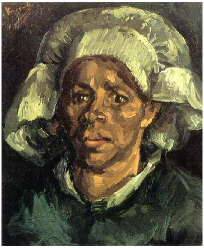 Vincent van Gogh Cabeza de Gordina de Groot Painting Vincent van Gogh's Cabeza de Gordina de Groot Painting