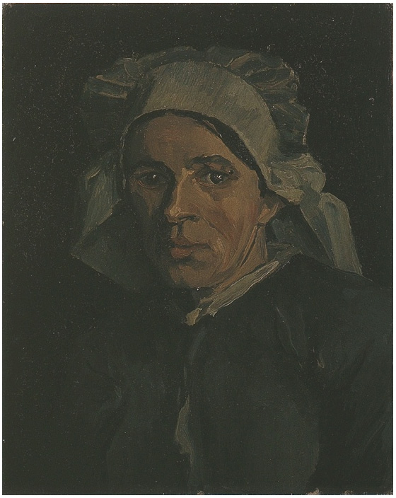 Vincent van Gogh Cabeza de una mujer Painting Vincent van Gogh's Cabeza de una mujer Painting