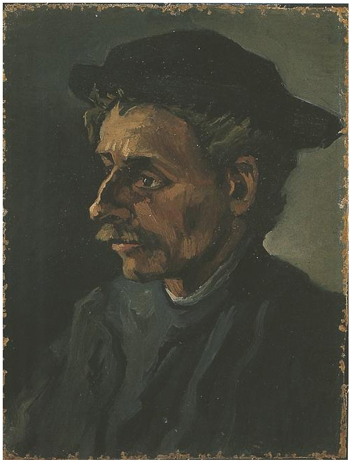 Vincent van Gogh's Head of a Man Painting