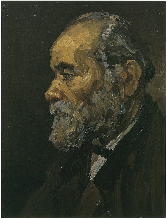 Vincent van Gogh Retrato de un hombre viejo con barba Painting Vincent van Gogh's Retrato de un hombre viejo con barba Painting