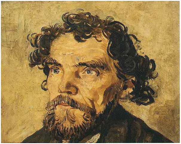 Vincent van Gogh Retrato de un hombre Painting Vincent van Gogh's Retrato de un hombre Painting