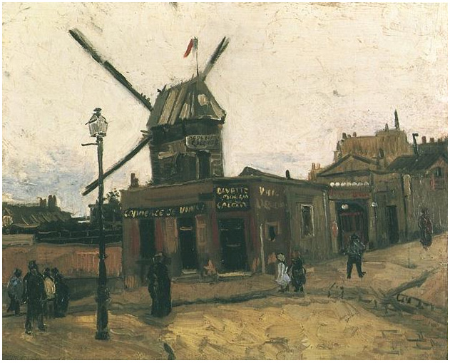 Vincent van Gogh Le Moulin de la Galette Painting Vincent van Gogh's Le Moulin de la Galette Painting