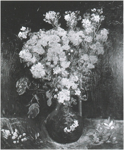 Vincent van Gogh Jarrón con Viscaria Painting Vincent van Gogh's Jarrón con Viscaria Painting