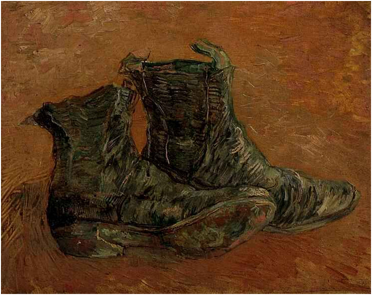 Vincent van Gogh Un par de zapatos Painting Vincent van Gogh's Un par de zapatos Painting