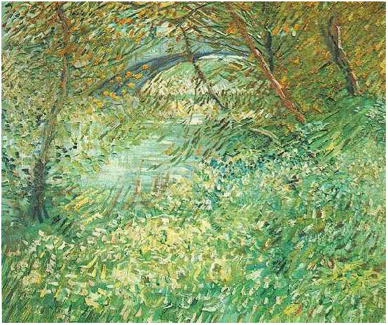 Vincent van Gogh Orillas del Sena con el Pont de Clichy en la primavera Painting Vincent van Gogh's Orillas del Sena con el Pont de Clichy en la primavera Painting