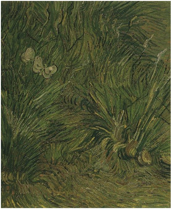 Vincent van Gogh Dos mariposas blancas Painting Vincent van Gogh's Dos mariposas blancas Painting