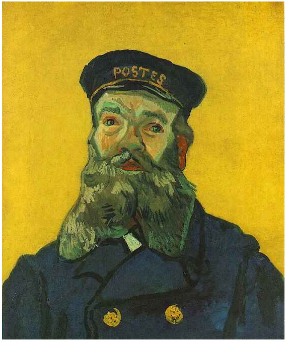 Vincent van Gogh Retrato del cartero Joseph Roulin Painting Vincent van Gogh's Retrato del cartero Joseph Roulin Painting