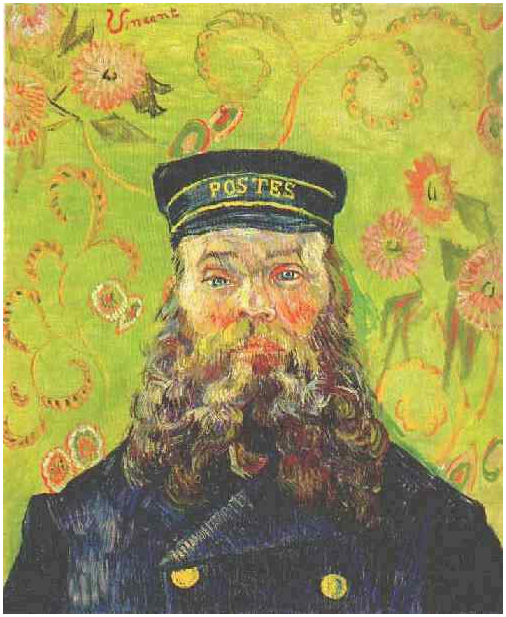 Vincent van Gogh Retrato del cartero Joseph Roulin Painting Vincent van Gogh's Retrato del cartero Joseph Roulin Painting