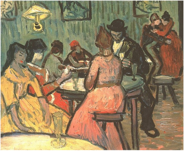 Vincent van Gogh El burdel Painting Vincent van Gogh's El burdel Painting