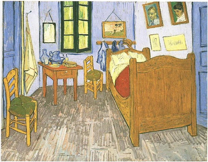 vincents bedroom in arlesvincent van gogh - 716 - painting