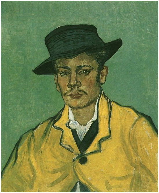 Vincent van Gogh Retrato de Armand Roulin Painting Vincent van Gogh's Retrato de Armand Roulin Painting